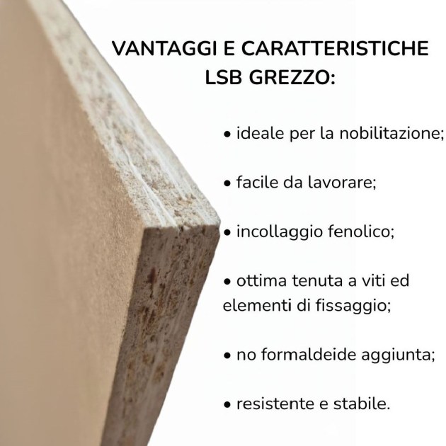 Pannello LSB Grezzo Fenolico