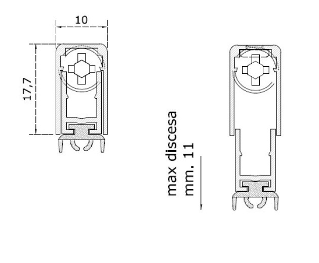 parafreddo-incasso-sezione-porta-legno-bricolegnostore