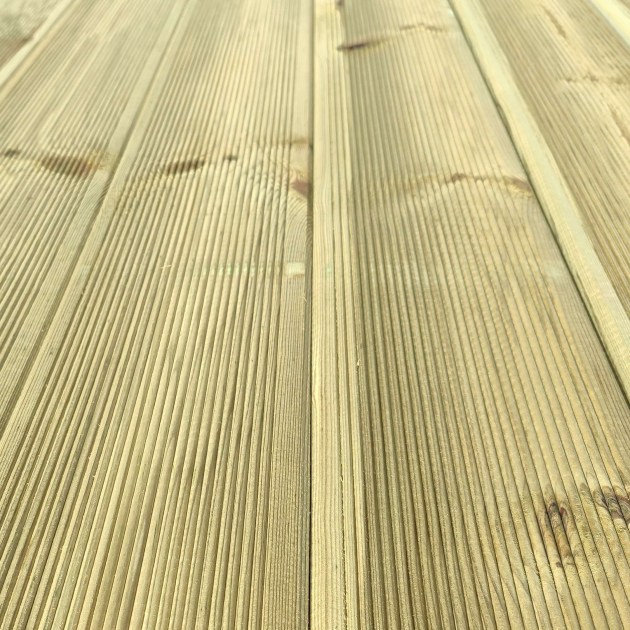 Pavimento in Legno per Esterno Decking in Pino Impregnato in Autoclave - Brico Legno Store
