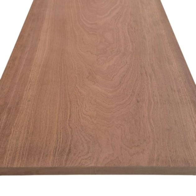 Piano Mensola in Legno Massello Mogano Refilato