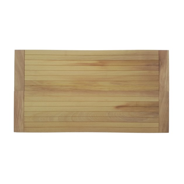 Piano Tavolo in legno di Iroko massello per imbarcazioni