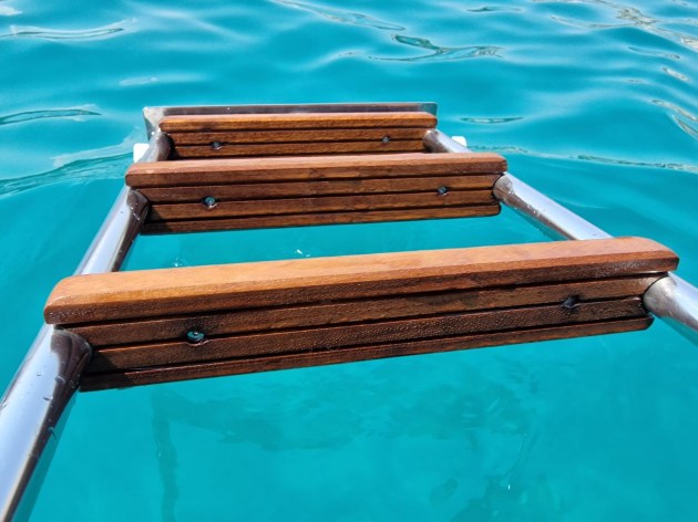 Piolo Gradino In Legno Per Scaletta Da Barca