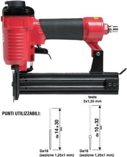Pistola chiodatrice pneumatica Valex