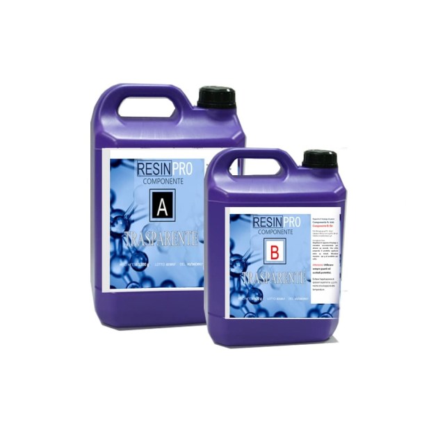 Resina Epossidica Trasparente Atossica Multiuso Resin Pro