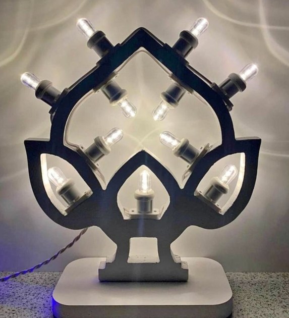 Telaio per Luminaria H 460 x L 410 mm Sag. 13 - Pumo Pugliese
