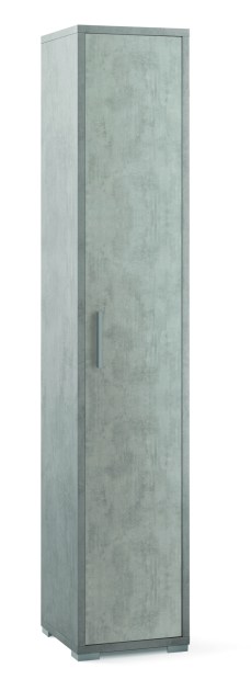 Sarmog Colonna 1 anta h199 l38 kit cod. Db384k Cemento Cemento