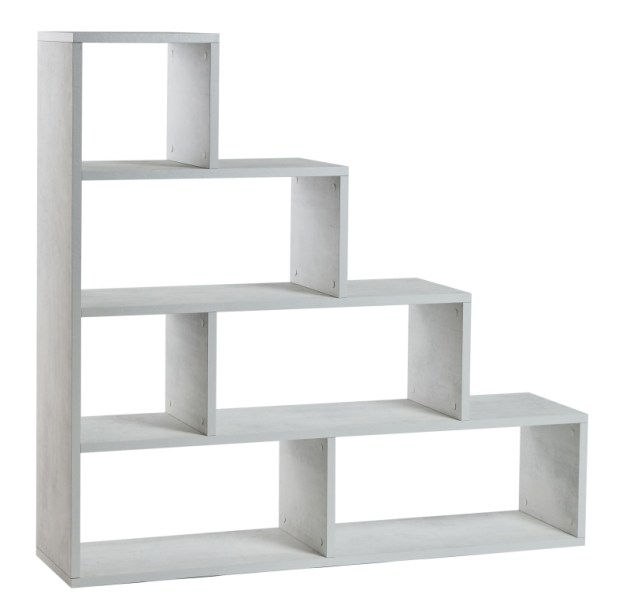Sarmog Libreria a scala l144 kit cod. Db320k Ossido bianco