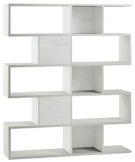 Sarmog Libreria modulare h178 l150 kit  cod. Db325k Ossido bianco Ossido bianco