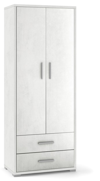 Sarmog Mobile 2 ante 2 cassetti h182 l71 kit cod. Db359k Ossido bianco Ossido bianco