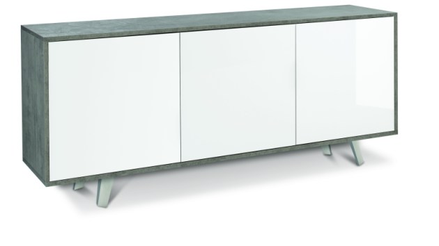 Sarmog Mobile 3 ante kit cod. 7073k al Cemento Bianco lucido