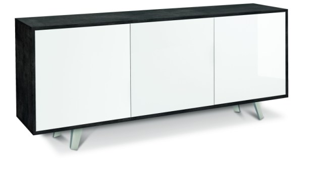 Sarmog Mobile 3 ante kit cod. 7073k al Ossido nero Bianco lucido