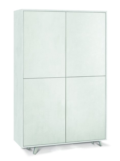 Sarmog Mobile 4 ante kit cod. 7034k Ossido bianco Ossido bianco