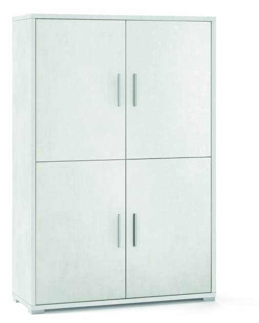 Sarmog Mobile 4 ante kit cod. Db834k Ossido bianco Ossido bianco