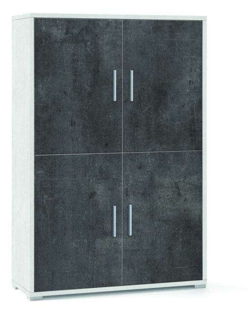 Sarmog Mobile 4 ante kit cod. Db834k Ossido bianco Ossido nero