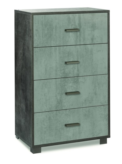 Sarmog Mobile 4 cassetti kit cod. 774k Ossido nero Cemento