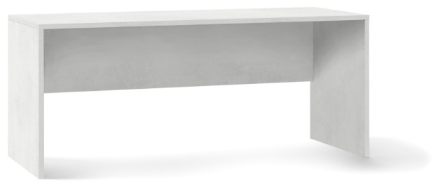 Sarmog Scrivania l180 in kit cod. Db630k Ossido bianco