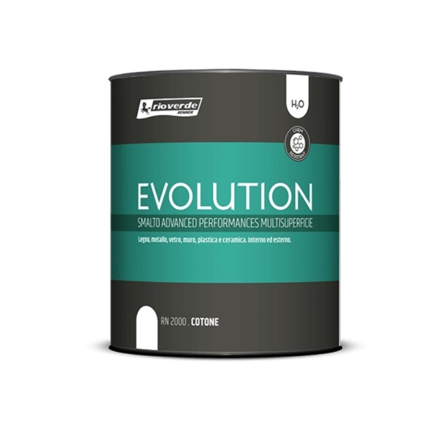 Smalto ad Acqua Evolution Certificato HACCP da 0,750 lt Rio Verde Renner