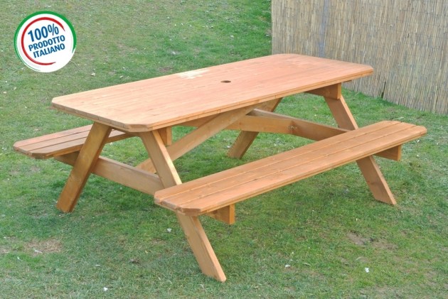 Tavolo Da Giardino Con Panche HOLIDAY