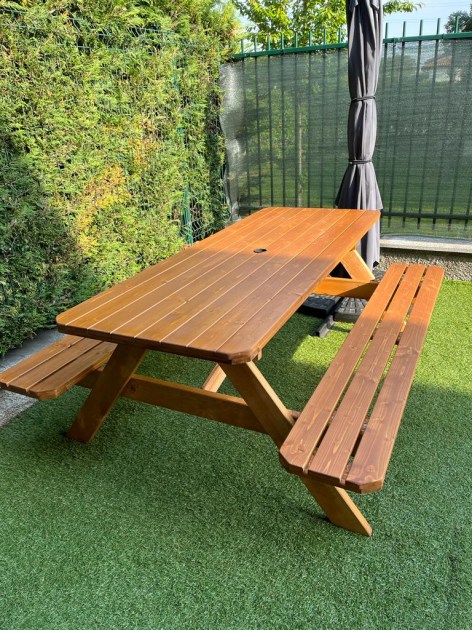 Tavolo Da Giardino Con Panche HOLIDAY