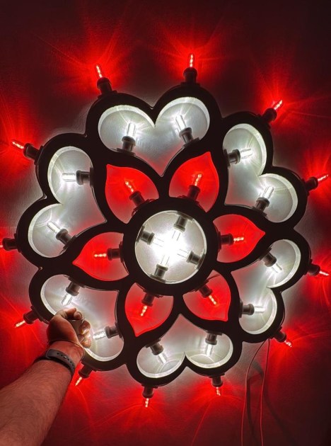 Telaio per Luminaria Sag. 46 Diametro mm 590 - Bricolegnostore