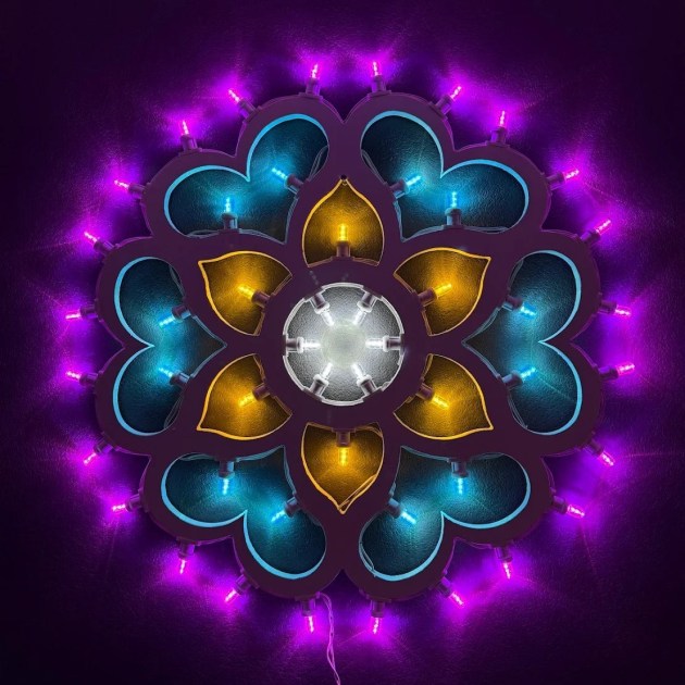 Telaio per Luminaria Sag. 46 Diametro mm 590 - Bricolegnostore