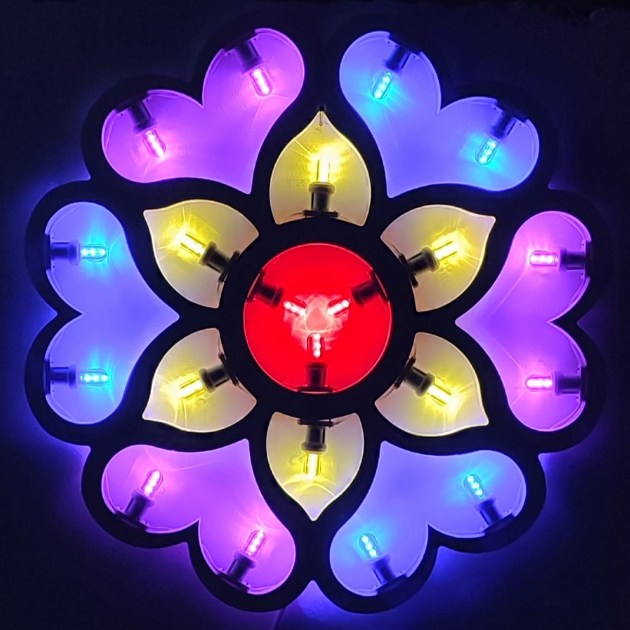 Telaio per Luminaria Sag. 46 Diametro mm 590 - Bricolegnostore