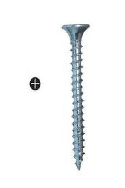 Vite per Legno TPS Bianca Filetto Totale Tecfi Woodpecker